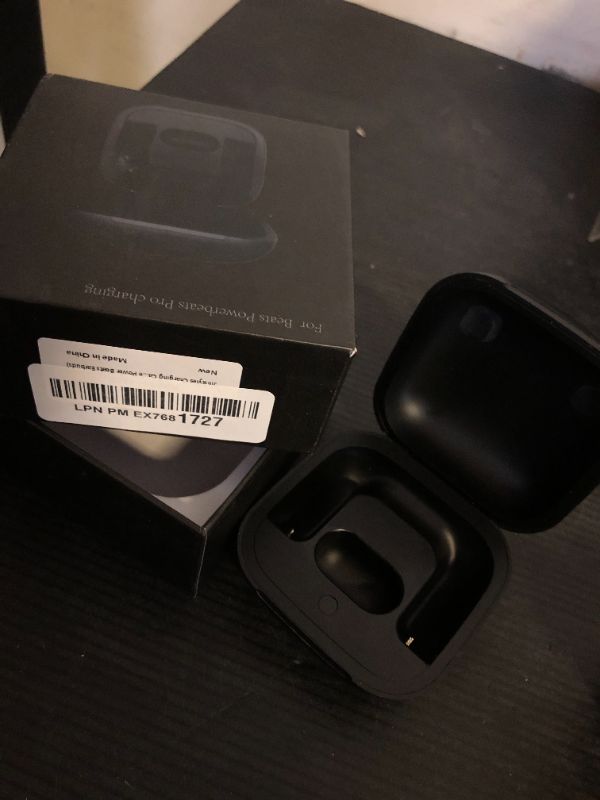 Photo 1 of Jinstyles Charging Case Replacement ****Compatible with Powerbeats Pro Charger with Bluetooth Pairing Sync Button & 700mAh Built-in Battery (Not Include Power Beats Earbuds)