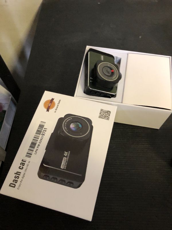 Photo 1 of Dash Cam, 4K Ultra HD Front Camera+2K Rear Cameras, 5G WiFi - Fastest Download speeds app, Support iOS Android,WDR Night Vision, Car Camera with 3" IPS Screen 32GB Card,24H Parking Mode