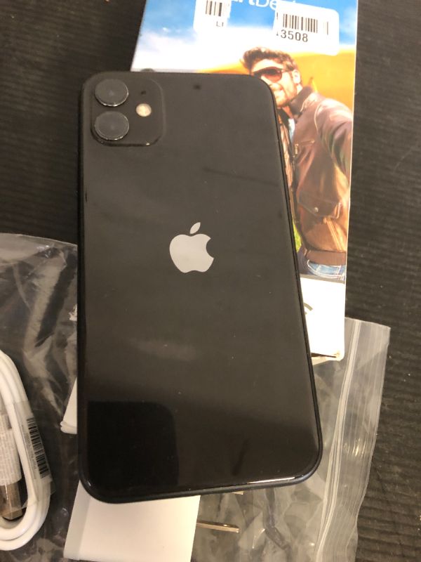 Photo 1 of Apple iPhone 11, 64GB, Black - Unlocked (Renewed)