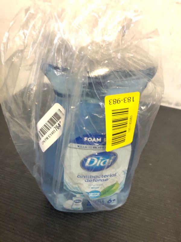 Photo 1 of Dial Antibacterial Foaming Hand Soap Refill, Spring Water, 52 fl oz (Pack of 1)
