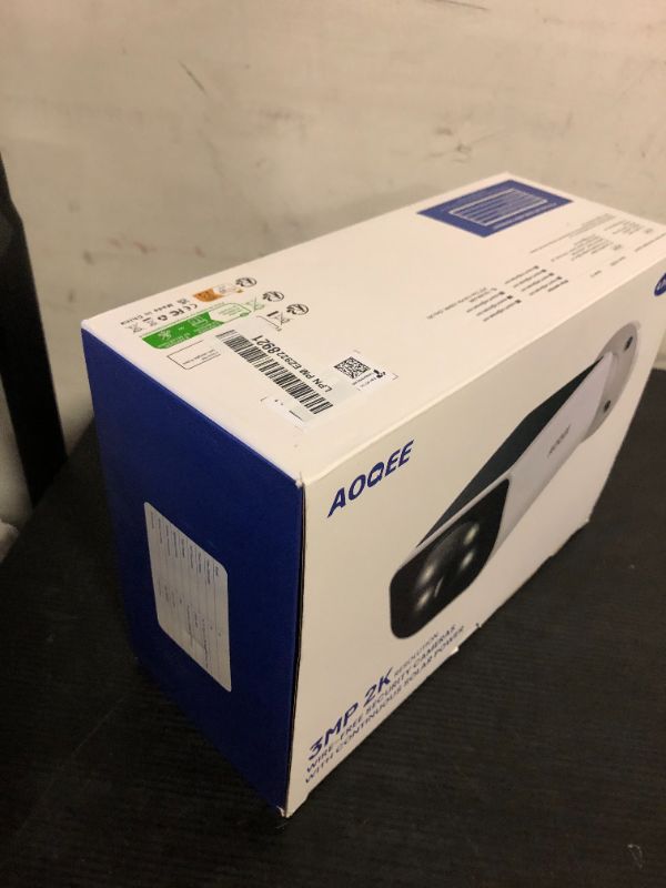 Photo 1 of AOQEE Cameras for Home Security-2K Wireless Security Camera Outdoor with AI Motion Detection & Siren, Non-Stop Solar Powered Charging, Color Night Vision, SD/Cloud Storage, Waterproof, S1 4P