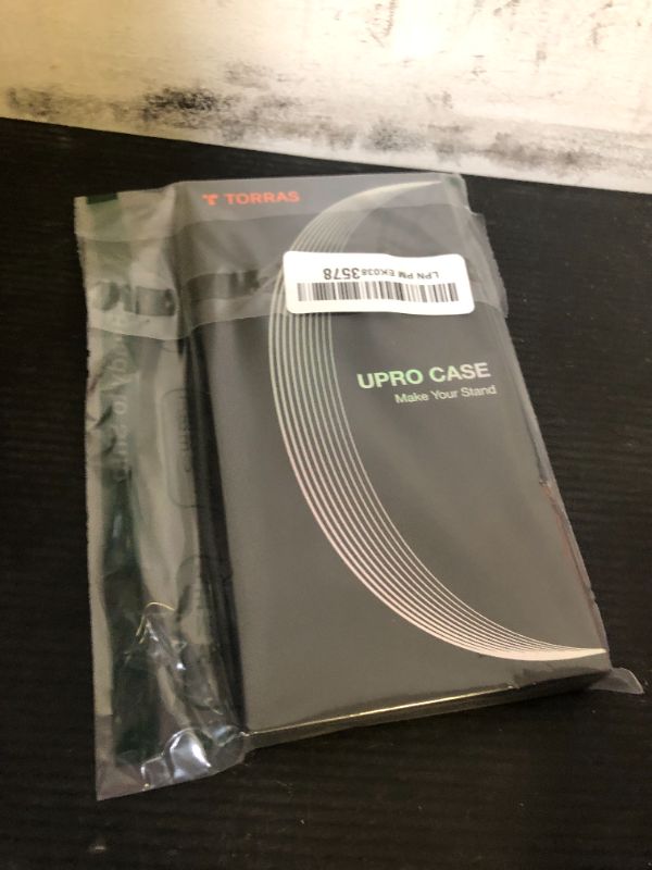 Photo 1 of TORRAS Magnetic Ostand for iPhone 15 Pro Max Case, [Military Grade Drop Tested][Compatible with MagSafe][Build in Kickstand] Translucent Hard Back Anti-Fingerprint 6.7" 2023, Natural Titanium Grey