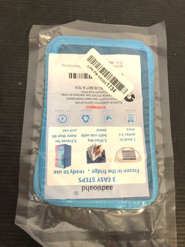 Photo 1 of aadsioahd 4pcs Ice Packs for Lunch Boxes & Coolers - Reusable,Lightweight Cooler Ice Pack for Food Freshness, Drinks Freezer (6”x4”x0.7”) - Non-Toxic Cooler for Picnic, School, Sports & Camping