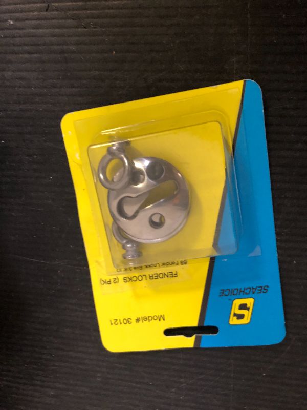 Photo 1 of Seachoice Boat Fender Lock, Stainless Steel, Pack of 2
