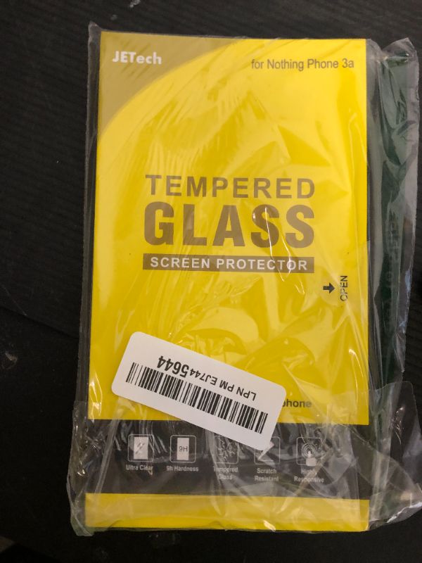 Photo 1 of JETech Screen Protector for Nothing Phone 3a, Tempered Glass Film with Easy Installation Tool, Case-Friendly, HD Clear, 3-Pack