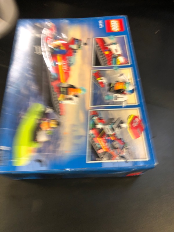 Photo 1 of LEGO City Fire Rescue Boat Building Set - Floatable Boat Toy for Boys & Girls, Ages 5+ - Kids Pretend Play Toy for Preschool - Gift for Birthdays - 60373