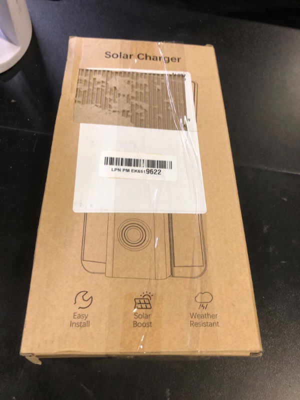 Photo 1 of Solar Charger Compatible for Ring Video Doorbell (2020 Release) Micro-USB Port Charging, QIBOX Adjustable Solar Panel Mount, Efficient Solar Charger for Doorbell Camera