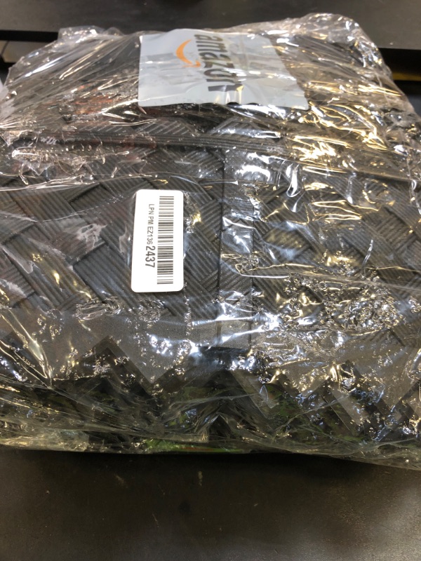 Photo 1 of BLACKVINE 20Pcs 20ft (5'' Exposed Height) Plastic Landscape Edging Border,Flowerbed Garden Border Edging for Landscaping,Flower Bed Lawn Yard Edging Borders,Garden Edger Border Divider - 3D Weaving