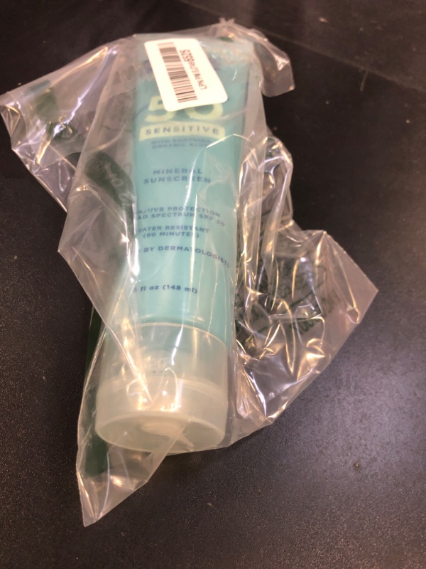 Photo 1 of BLUE LIZARD Sensitive Mineral Sunscreen with Zinc Oxide 50+ Water Resistant UVAUVB Protection with Smart Cap Technology Fragrance Free, Sensitve, SPF 50 - - Tube, Unscented, 5 Fl Oz