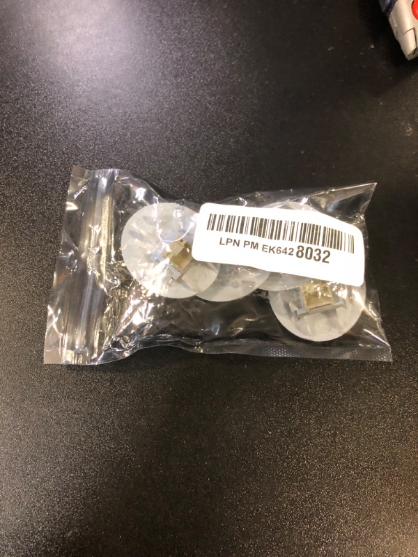 Photo 1 of Aulpq Refrigerator LED Light Assembly for Ge Led Refrigerator Light Bulb Covers Assembly WR55X11132-2025 New Up (4 Pcs)0