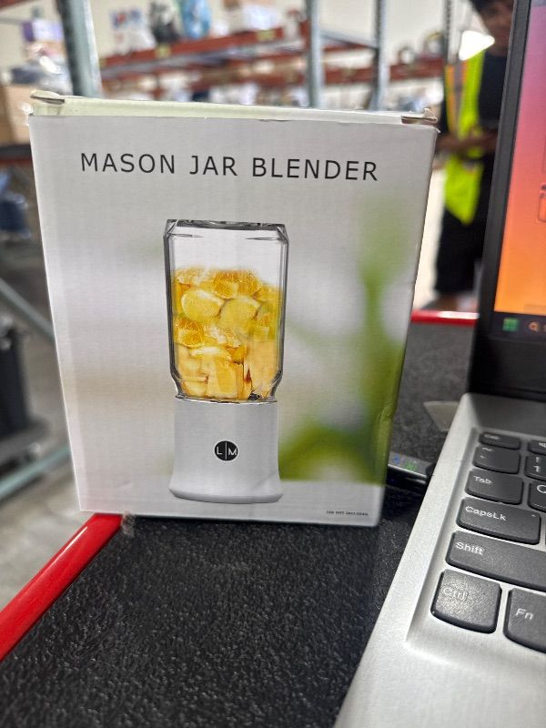 Photo 1 of Personal Portable Ball Mason Jar Blender Attachment for wide mouth jars. DESIGNED FOR BALL WIDE MOUTH JARS
