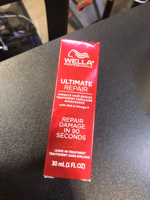 Photo 1 of Wella Professionals ULTIMATE REPAIR Miracle Hair Rescue for Damaged Hair | Luxury Leave-In Treatment | Long-Lasting Repair & Protection | For All Types | 1 Fl Oz