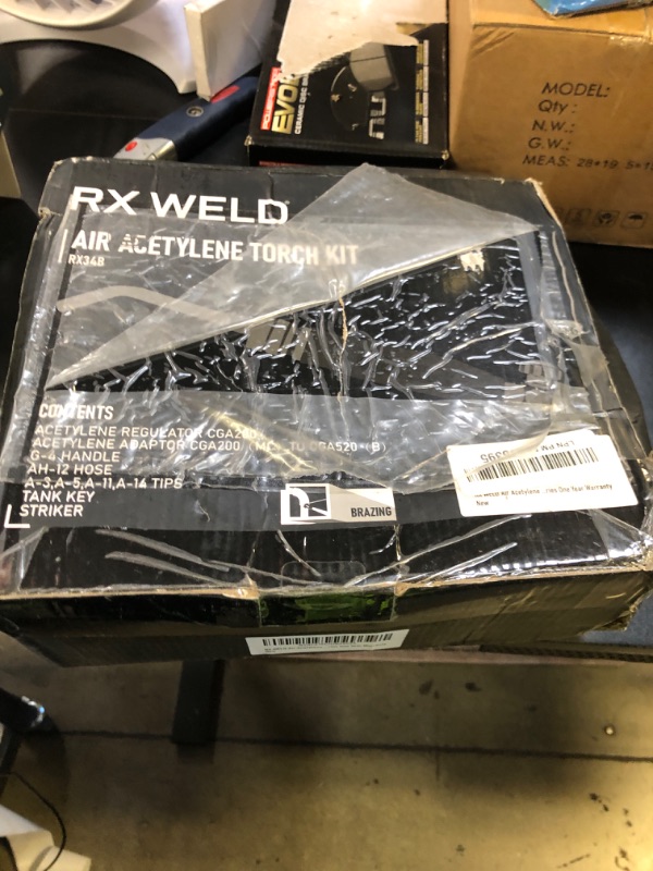 Photo 1 of RX WELD Air Acetylene Torch Kit Fuel Gas kit Professional Series