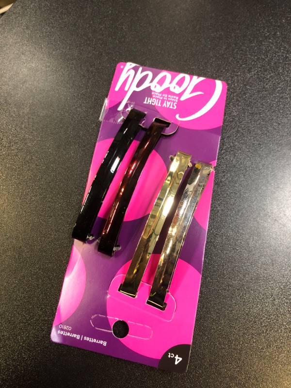 Photo 1 of Goody Domed Tight Barrettes 3"