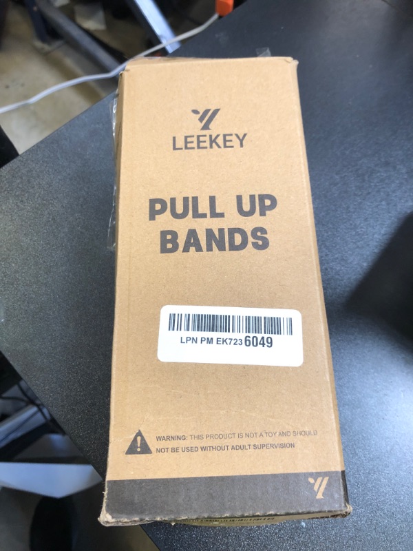 Photo 1 of LEEKEY Resistance Band Set, Pull Up Assist Bands with Non-Slip Texture-Stretch Resistance Band Exercise Bands - Mobility Band Powerlifting Bands for Resistance Training