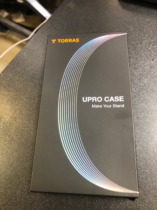 Photo 1 of TORRAS for iPhone 16 Pro Max Case with Slide Camera Cover & Rotatable Kickstand, Magnetic Shockproof, Military Grade Drop Protection, Fit for MagSafe, Anti-Scratch Anti-Fingerprint, Translucent Black