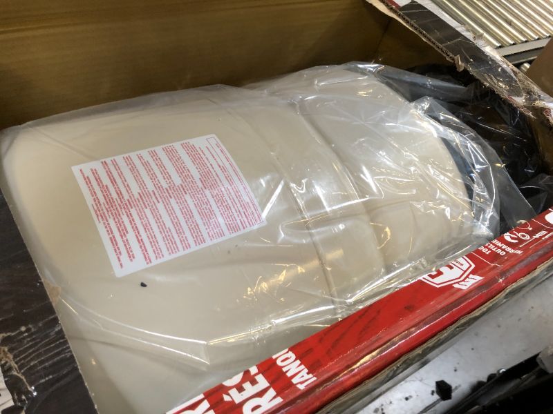 Photo 1 of Red Lion RL20A - 20-Gallon Vertical Pre-Charged Pressure Tank with Thermoplastic Base for Well Pumps, 1-Inch FNPT Elbow System Connection, Almond, 604682
