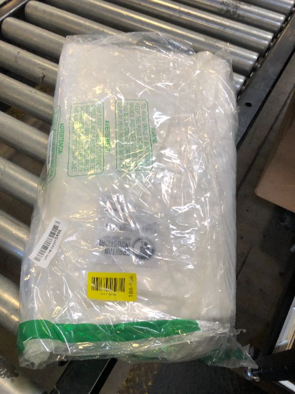 Photo 1 of Spartan Industrial - 18" X 24" (100 Count) Self Seal Clear Poly Bags with Suffocation Warning for Packaging, T Shirts - Permanent Adhesive