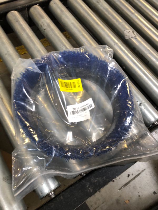 Photo 1 of 237058 Polypropylene Scrub Orbiter Brush for ORB550MC Orbiter Floor Machine, 10.5” Diameter, Blue