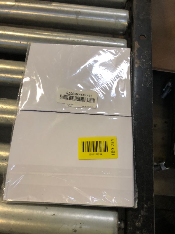 Photo 1 of 100 Pieces 5" x 7" White Cardstock, Heavyweight Cardstock Sheets Blank Invitation Paper Greeting Cards Printable, 74lb Cover 200 GSM/White