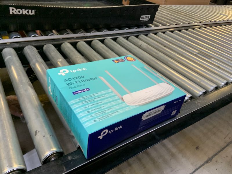 Photo 1 of TP-Link AC1200 WiFi Router (Archer A54) - Dual Band Wireless Internet Router, 4 x 10/100 Mbps Fast Ethernet Ports, EasyMesh Compatible, Support Guest WiFi, Access Point Mode, IPv6 & Parental Controls