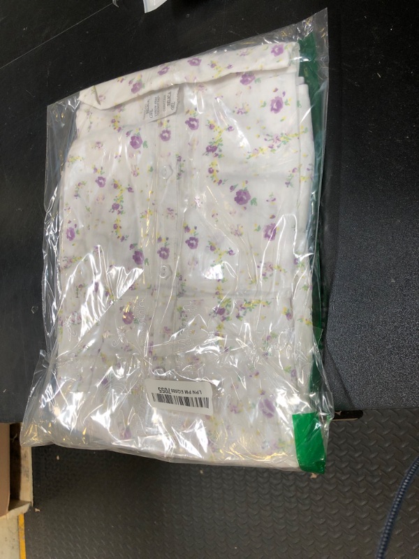 Photo 1 of The 1 for U Ruby Nightgown 100% Cotton Victorian Style - Sizes XS - 3X - (X-Small, Lilac Rose)