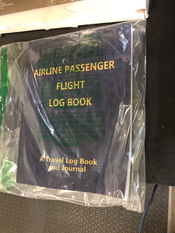 Photo 1 of Airline Passenger Flight Log Book: A Travel Log Book and Journal