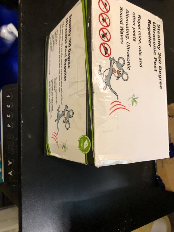 Photo 1 of 2 Pack Ultrasonic Pest Repellent Plug in, Indoor Electronic Deterrent for Mouse,Mice,Rat,Squirrel,Roach,Ant, Spider,Rodent Control for Kitchen,Garage, Attic, Home