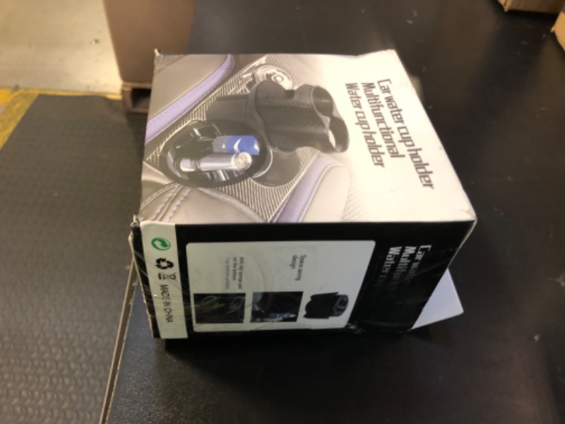 Photo 1 of Double Cup Holder for Car, 2 in 1 Extra Cup Insert with Expandable Base, Multifunctional Extender Expander Adapter with Elastic Open-Close Cup Mouth, Adjustable Bracket FOR 2.1''-2.9'' BOTTLE DIAMETER