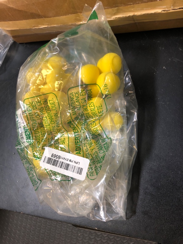 Photo 1 of 48 Pieces Popper Refill Balls Soft Foam Balls Approx 1.2 Inch in Diameter, Power Popper Refills Foam Ball Refills, Blasters & Replacement Bullet Balls, Fun for Accuracy Games Shooting Games(Yellow)
