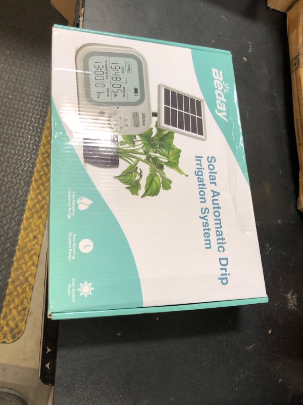 Photo 1 of Solar Automatic Drip Irrigation System Houseplant Auto Self Watering Device Waterer for 15 Potted Plants Outdoor Indoor Garden Balcony Vacation While Away