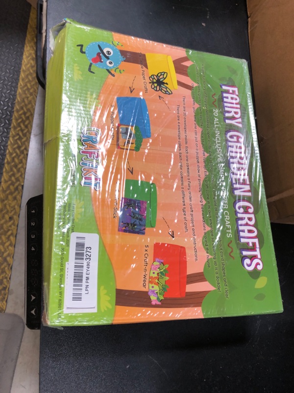 Photo 1 of Craftikit® 20 Award-Winning Fairy Garden Crafts for Kids - 20 All-Inclusive Fun Paper Toddler Crafts, Fairy Garden Kit for Kids Ages 3-8