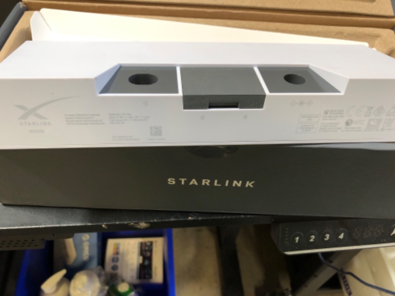 Photo 1 of Mesh Router for Starlink Gen 3 with WiFi 6 | Works with Gen 1/2 Rectangular Dish and Gen 3 Flat Dish, White, UTR-32