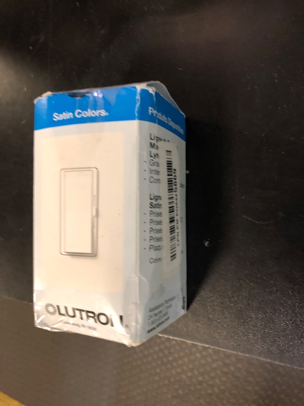 Photo 1 of Lutron DVSCELV-300P-TP Diva 300-watt Single Pole Electronic Low-Voltage Dimmer, Taupe