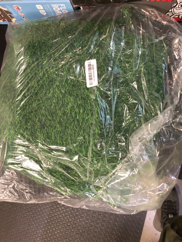 Photo 1 of Tlence 8 Pack Chicken Nesting Pads with Vegetable String Bag, 12"x12"x1.2" Washable Hen Coop Synthetic Turf Mat, Artificial Nest Box Bedding Grass Rug Carpet for Laying Eggs, Garden Lawn