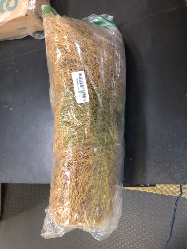 Photo 1 of XLX TURF Synthetic Thatch Grass Roof for Tiki Bar Fireproof Mexican Grass Tropical Party Decorations, Artificial Straw Roll Garden Fence Patio, DIY Crafts, 15.74" x 4'