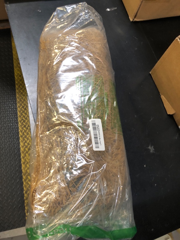 Photo 1 of XLX TURF Synthetic Thatch Grass Roof for Tiki Bar Fireproof Mexican Grass Tropical Party Decorations, Artificial Straw Roll Garden Fence Patio, DIY Crafts, 15.74" x 4'