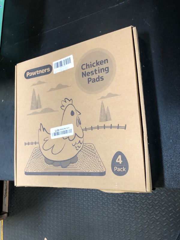 Photo 1 of Nesting Pads for Chicken Coop: Nesting Box Pads for Chicken Coop Bedding, Washable Nesting Box Liners for Chicken Laying Boxes, 12"x 12" Chicken Nesting Pad for Laying Eggs, 4 Pack