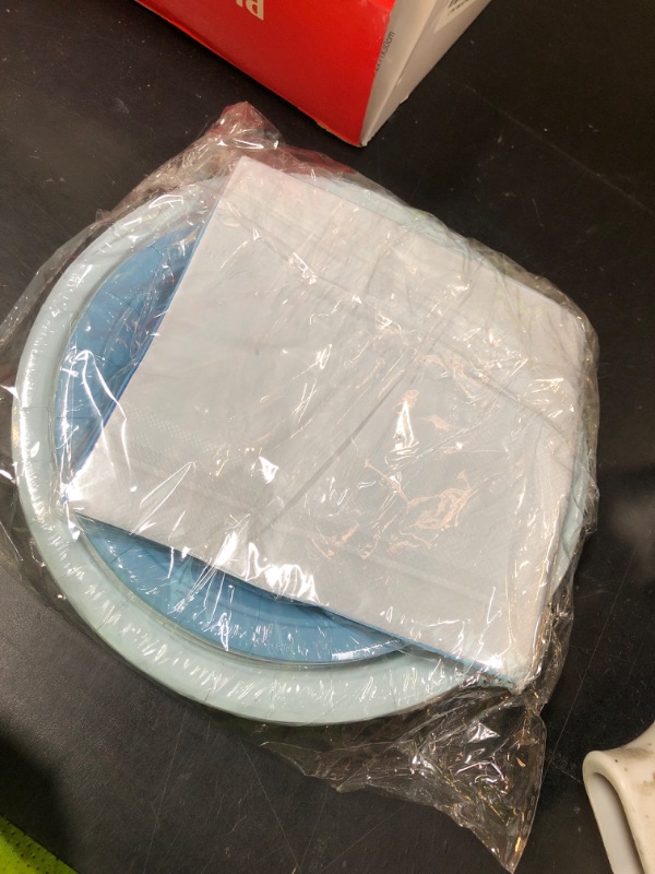 Photo 1 of 60 PCS Blue Paper Plates, Light Blue Plates and Napkins Party Supplies for Wedding Baby Shower Bridal Party Supplies Tableware Decor