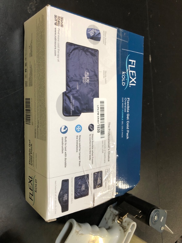 Photo 1 of FlexiKold Extra Large Gel Soft Flexible Ice Pack for Injuries – Ice Compress, Ice Pad, & Flat Ice Wrap for Post Surgery for Injuries of Shoulder, HIPS & Full Back – XL – Oversize 13” x 21.5”