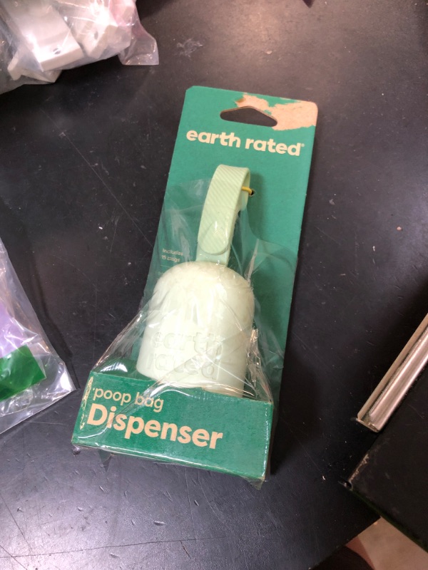 Photo 1 of Earth Rated Dog Poop Bag Holder, Durable and Guaranteed Leakproof, Unscented, Dispenser with Starter Roll