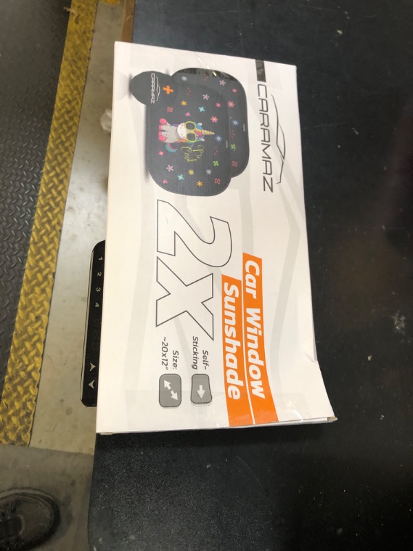 Photo 1 of CARAMAZ Car Window Shade for Baby with Certified UV-Protection 2 Pack - 20"x12"