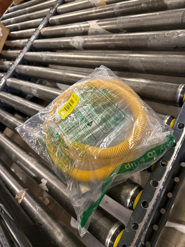Photo 1 of Puxyblue [2025 NEW] 72" Flexible Gas Line Kit for Dryer Stove Range Flexible Stainless Steel Gas Dryer Kit - 3/4" OD(5/8" ID) Dryer Gas Line with Connector 3/4" FIP & 1/2" MIP & 3/4" MIP Fitting