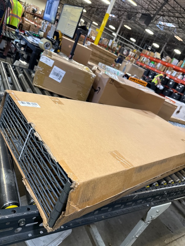 Photo 1 of Land Guard 5 Tier Storage Racks and Shelving - 48" L x 20" W x 72" H Heavy Steel Material Pantry Shelves - Each Unit Loads 350 Pounds Wire Shelf, Suitable for Warehouses, Closets, Kitchens…