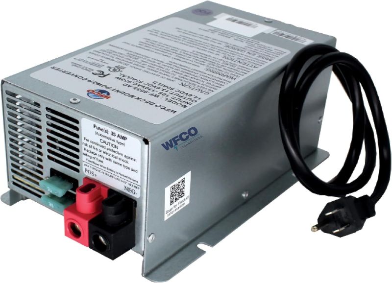 Photo 1 of WF-9865-AD-CB 65 Amp Deck Mount Power Converter Replacement for RV Trailer Camper 9800 Series,Deck Mount Three-Stage Power Converter Charger
