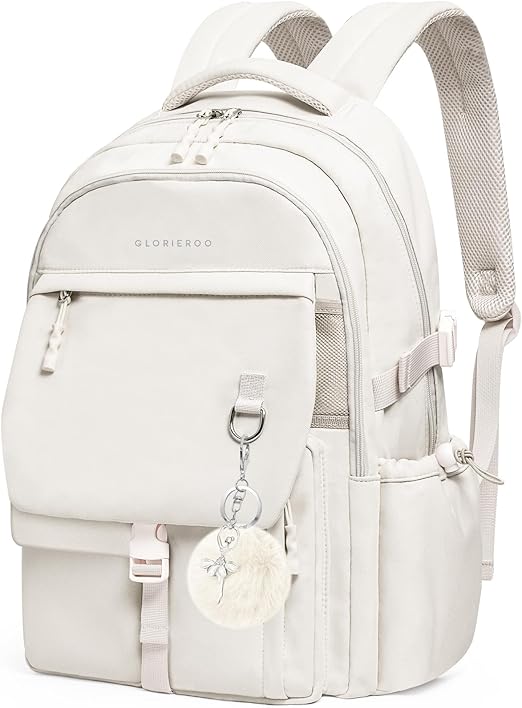 Photo 1 of GLORIEROO Backpack Travel Backpack Casual Daypack Bookbag for School, Multiple Pockets Schoolbag for Teen Girls