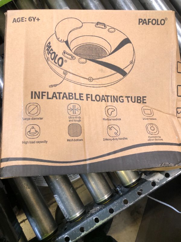Photo 1 of River Tubes for Floating Heavy Duty, Pool Float Adult, 53" Inflatable Float Tube for Beach Lake Rafting, River Floats with Mesh Bottom