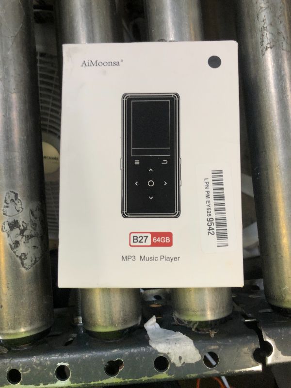 Photo 1 of 64GB MP3 Player with Bluetooth 5.2, AiMoonsa Music Player with Built-in HD Speaker, FM Radio, Voice Recorder, HiFi Sound, E-Book, Earphones Included