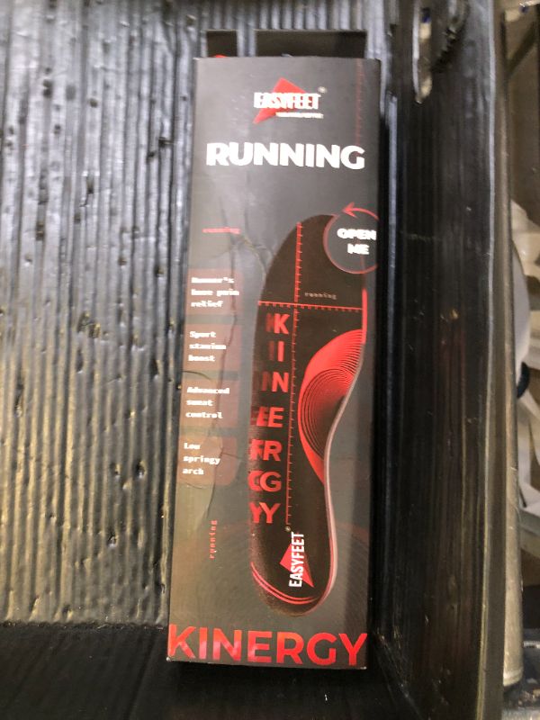 Photo 1 of Running Athletic Shoe Insoles Men Women - Sport Insole - Shock Absorption Inserts - Walking Hiking Hockey Tennis Basketball - Orthotic Comfort Cushions Inserts Sneakers SIZE M9.0-10.5 SIZE W 10- 11.5