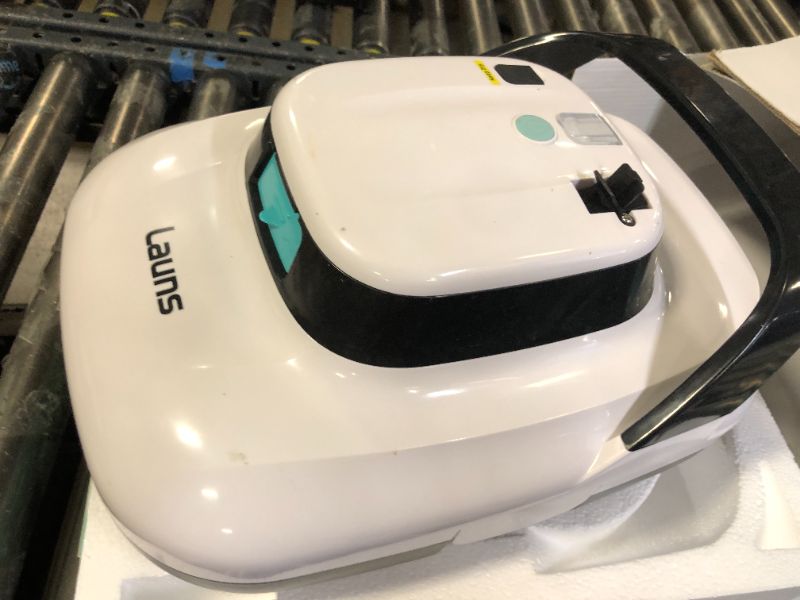 Photo 1 of (2025 Upgrade) Launs S1 Cordless Robotic Pool Cleaner, Dual Motors & Suction Ports Automatic Pool Vacuum Robot Lasts up to 90 Min, Self-Parking Ideal for Above Ground Pools (New)